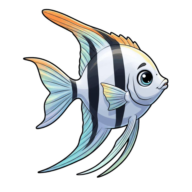 Angelfish — rare reef fish