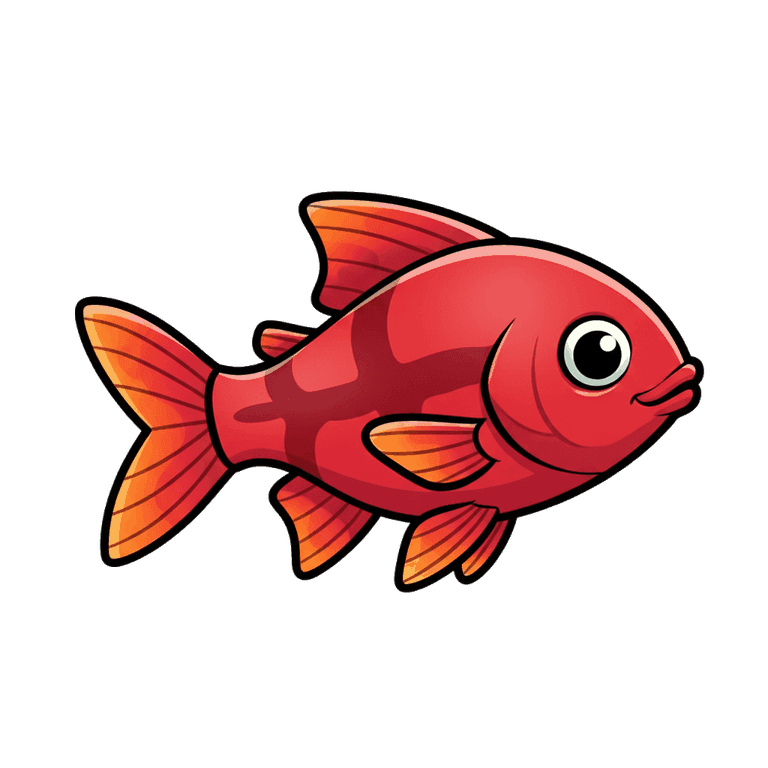 Cherry Barb — common reef fish