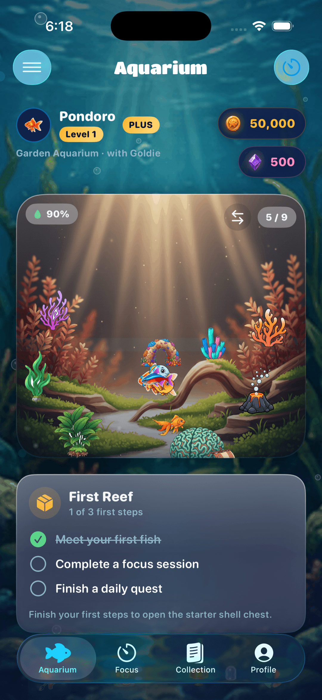 Your living aquarium